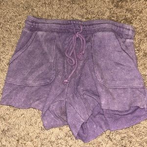 Aeropostale purple shorts
